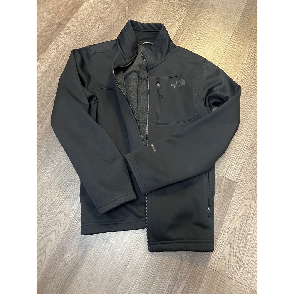 The North Face Boys Apex Bionic Softshell Jacket Black Large 14/16 WindWall